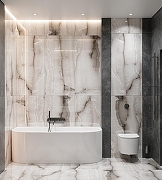 Керамогранит Arcadia Ceramica Onyx Silk FP1037-A светло-серый полированный 60х120 см-6