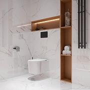 Керамогранит Arcadia Ceramica Statuario Fine FP1039-A белый полированный 60х120 см-7