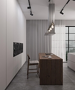 Керамогранит Arcadia Ceramica Cementum Gris RT7001-A серый матовый 60х120 см-8