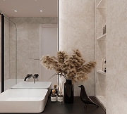 Керамогранит Arcadia Ceramica Arawak White RT7004-B бежевый матовый 60х120 см-7