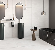 Керамогранит Arcadia Ceramica Symphony Ice RT7006-A светло-серый матовый 60х120 см-6