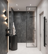 Керамогранит Arcadia Ceramica Symphony Ice RT7006-A светло-серый матовый 60х120 см-8