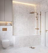 Керамогранит Arcadia Ceramica Marcus Bianco RT7015-A светло-серый матовый 60х120 см-6