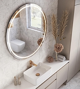 Керамогранит Arcadia Ceramica Marcus Bianco RT7015-A светло-серый матовый 60х120 см-7