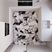 Керамогранит Arcadia Ceramica Grande Crystal HG2002-A белый суперглянцевый 60х120 см-10