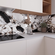 Керамогранит Arcadia Ceramica Grande Crystal HG2002-A белый суперглянцевый 60х120 см-13