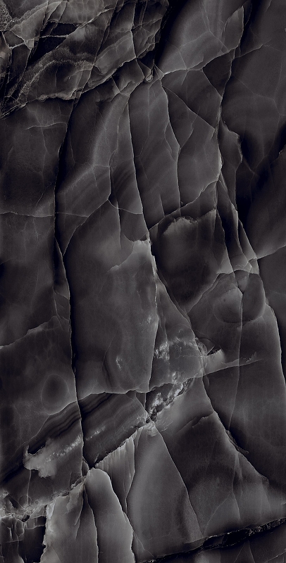 Керамогранит Arcadia Ceramica Onyx Black HG2009-A черный суперглянцевый 