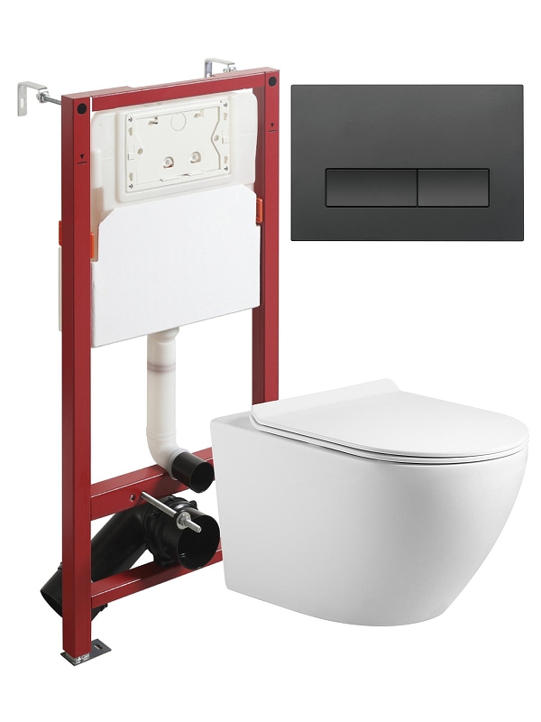 Комплект унитаза с инсталляцией Agger ATI09150L+APB244 