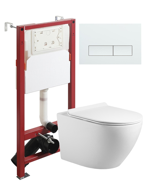 Комплект унитаза с инсталляцией Agger ATI09150L+APB288 