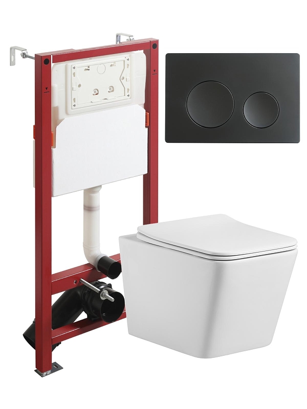 Комплект унитаза с инсталляцией Agger ATI10150+APB144 