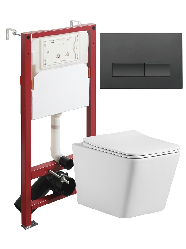 Комплект унитаза с инсталляцией Agger ATI10150+APB244 