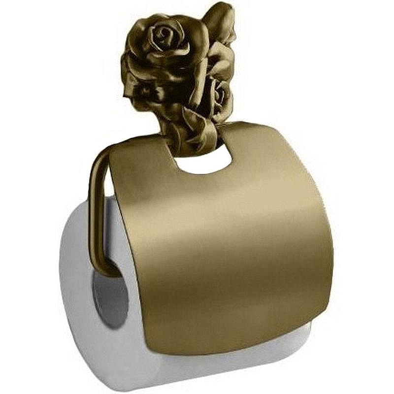 Держатель туалетной бумаги Art&Max Rose AM-B-0919-B с крышкой 