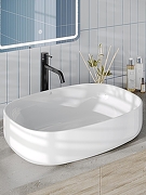 Раковина накладная Agger 60 ASO21600 цвет Белый глянцевый-6