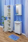 Тумба с раковиной Sanflor Карина 45 Н0000000679 Белая-1