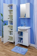 Тумба с раковиной Sanflor Карина 55 Н0000000681 Белая-1