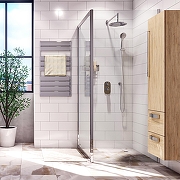 Душевой уголок WasserKRAFT Berkel 120x90 48P07 профиль Хром стекло прозрачное-4