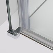 Душевой уголок WasserKRAFT Dinkel 120x80 58R06 профиль Хром стекло прозрачное-7