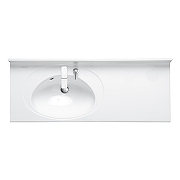 Раковина Aquaton Отель 3/120 1A70093NOT01L Белая-1