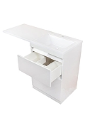 Тумба под раковину Style Line Даллас 120 СС-00000388 Белая-3