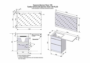 Тумба под раковину Style Line Даллас 120 СС-00000388 Белая-6