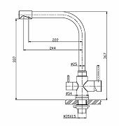 Смеситель для кухни BelBagno BB-LAM15-IN Сатин-3