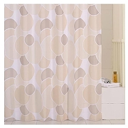 Шторка для ванны Iddis Cream Balls 240x200 Бежевая