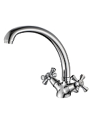 Смеситель для кухни Orange Classic Pro M72-002cr Хром-11