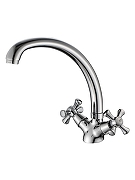 Смеситель для кухни Orange Classic Pro M72-002cr Хром-9