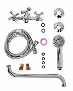 Смеситель для ванны Orange Classic M M71-221cr универсальный Хром-3