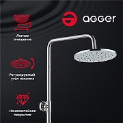 Душевая система Agger Merry A1393300 Хром-3