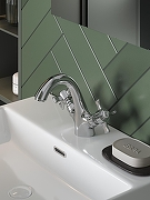 Смеситель для раковины Agger Retro-X A1702100 Хром-4