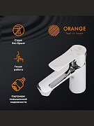 Смеситель для раковины Orange Aristo M19-021cr Хром-7