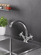 Смеситель для кухни Agger Retro-X A1700200 Хром-3