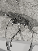 Смеситель для ванны Agger Retro-X A1722200 универсальный Хром-6