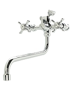 Смеситель для ванны Agger Retro-X A1722200 универсальный Хром-8