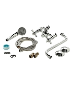 Смеситель для ванны Agger Retro-X A1722200 универсальный Хром-10