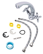 Смеситель для раковины Agger Retro A1901100 Хром-5