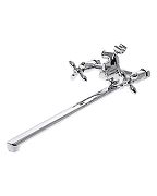 Смеситель для ванны Agger Retro A1921100 универсальный Хром-5