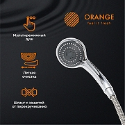 Смеситель для ванны Orange Prim M42-100cr Хром-2