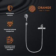 Смеситель для ванны Orange Prim M42-100cr Хром-3