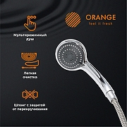 Смеситель для ванны Orange Prim M42-211cr универсальный Хром-2