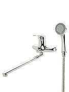 Смеситель для ванны Agger Exact A2121100 Хром-11