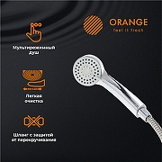 Смеситель для ванны Orange Sofi M43-100cr Хром-2