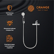 Смеситель для ванны Orange Sofi M43-100cr Хром-3