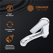 Смеситель для кухни Orange Sofi M43-011cr Хром-1