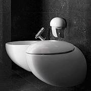 Держатель туалетной бумаги Laufen Alessi One 8.7097.0 с крышкой Белый-1