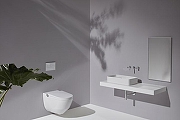 Унитаз подвесной Laufen Cleanet Riva Rimless 8.2069.1 с сиденьем Микролифт-3