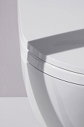 Унитаз подвесной Laufen Cleanet Riva Rimless 8.2069.1 с сиденьем Микролифт-8