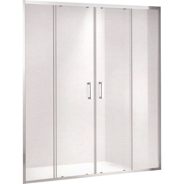 Dushevaya Dver V Nishu Gemy Victoria 180h190 Dve Razdvizhnye Dveri Profil Hrom Steklo Prozrachnoe Kupit Za 41933 Rub V Moskve