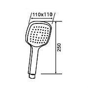 Ручной душ Orange O-Shower OS06 Хром-5